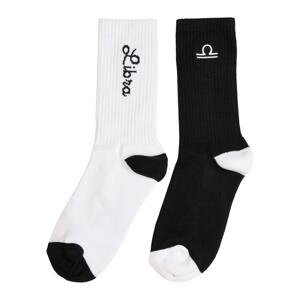Ponožky Zodiac 2-Pack černo/bílé libra