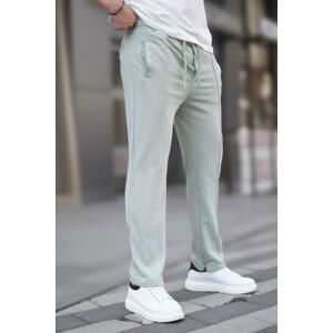 Madmext Almond Green Open Cuff Men's Sweatpants 6515