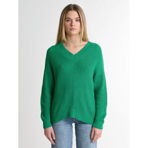 Big Star Woman's V-neck_sweater Sweater 161030  Wool-301