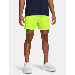 Under Armour Kraťasy UA LAUNCH 5'' SHORTS-GRN - Pánské