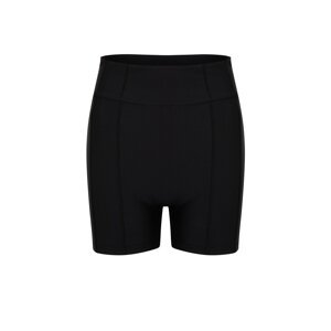 Trendyol Black Recovery Stitching Detailed Knitted Sports Shorts Leggings