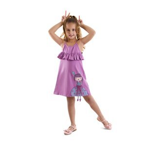 Mushi Frilly Girl Lilac Dress