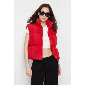 Trendyol Red Water Repellent Puffer Vest