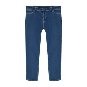 Trendyol Navy Blue Men's Slim Fit Stretch Fabric Plus Size Jeans