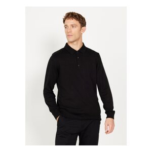 Altinyildiz Classics Polo Neck Men's Standard Black Sweater 4A4924100059