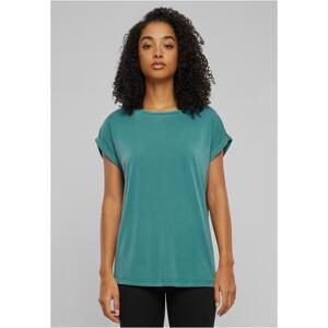 Dámské tričko Modal Extended Shoulder Tee - modré