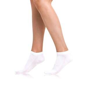 Bellinda Dámské kotníkové ponožky BAMBUS AIR LADIES IN-SHOE SOCKS - Krátké dámské bambusové ponožky - bílá