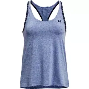 Dámské Tílko Under Armour Knockout Mesh Back Tank modré Mineral Blue Light H, SM