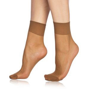 Bellinda 
DIE PASST SOCKS 20 DEN - Women's tights matte socks - bronze