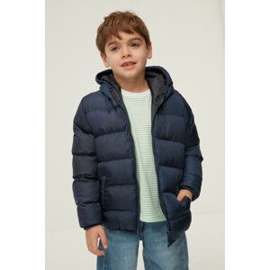 Trendyol Navy Blue Unisex Kids Down Coat