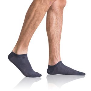 Bellinda 
GREEN ECOSMART MEN IN-SHOE SOCKS - Men's eco ankle socks - gray highlights