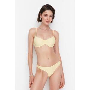 Trendyol Yellow Basic Bikini Bottom