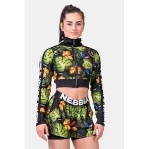 Nebbia High-energy crop bunda 564 jungle green XS