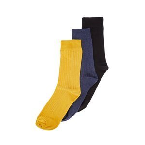 Trendyol Multicolored Men's 3-Pack Crewneck Socks