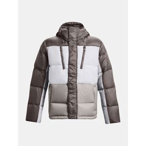 Under Armour Bunda CGI Down Blocked Jkt-BRN - Pánské