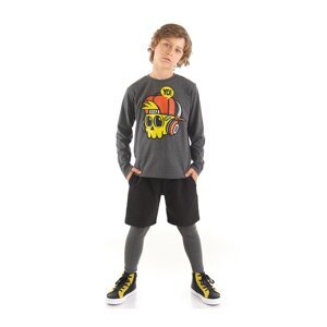 mshb&g Yo Boy's T-shirt Shorts Tights Set