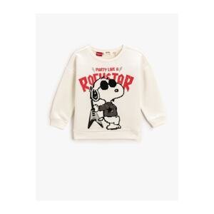 Koton Snoopy Printed Licensed Sweatshirt