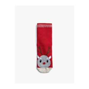 Koton New Year's Themed Towel Socks