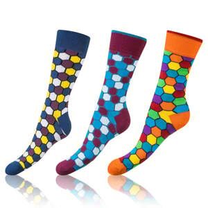 Bellinda 
CRAZY SOCKS 3x - Fun crazy socks 3 pairs - yellow - blue - green