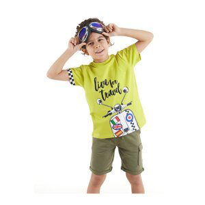 mshb&g Motorcycle Touring Boys T-shirt Shorts Set