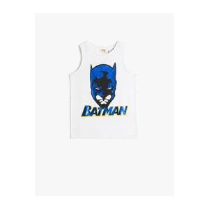 Koton Batman Undershirt Licensed Printed Crew Neck Cotton