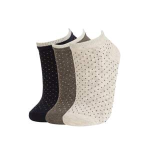 DEFACTO Patterned Booties Socks 3 Pack