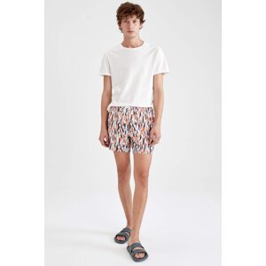 DEFACTO Patterned Tie Waist Swimming Shorts