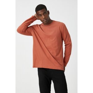 Pánské oranžové tričko Koton