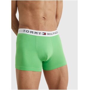 Světle zelené pánské boxerky Tommy Hilfiger Underwear - Pánské