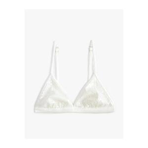 Koton Bridal Bra Unsupported Unpadded Non-wired Sequined