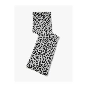 Koton Women's Leopard Patterned Scarf 90x90cm