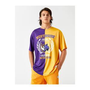 Koton Rhino Printed College T-Shirt