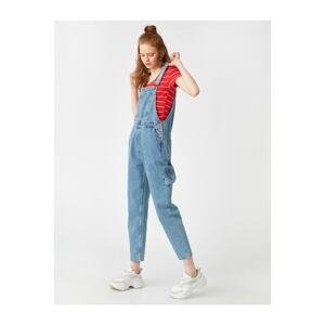 Koton Buttoned Jumpsuit with Pockets