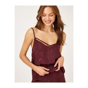 Koton Satin Spaghetti Strap Top