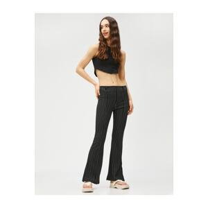 Koton Flare Trousers Fabric Viscose Blended