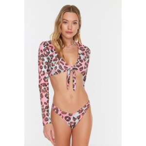 Dámske plavky spodní díl Trendyol Leopard print