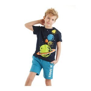 mshb&g Planets Boys T-shirt Shorts Set
