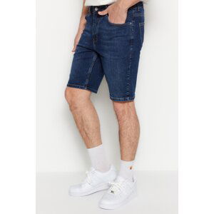 Trendyol Indigo Men's Skinny Fit Denim Jeans Shorts & Bermuda