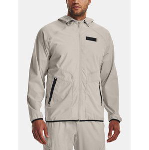 Under Armour Bunda Pjt Rock Unstoppable Jkt-GRY - Pánské