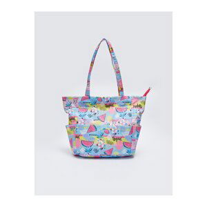 LC Waikiki Printed Women's Beach Bag