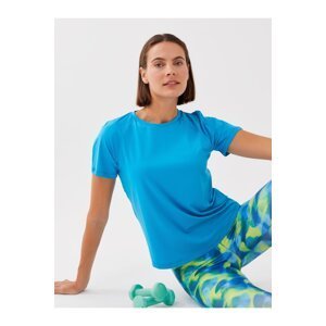 LC Waikiki Women's Reflector Printed Short Sleeve Sports T-Shirt