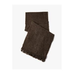 Koton Basic Long Scarf with Tassels Soft Texture