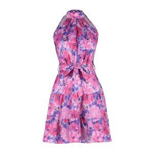 Trendyol Fuchsia Floral Woven Woven Dress