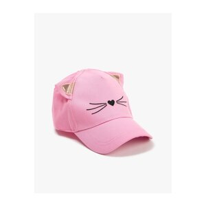 Koton Cat Hat Applique Detailed Cotton