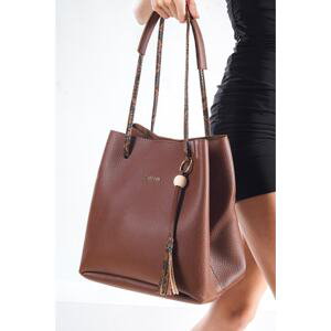 Capone Outfitters Capone Merida Tan Women's Shoulder Bag