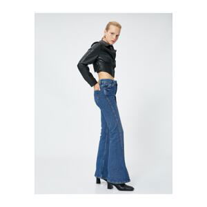 Koton High Waist Flare Jeans - Victoria Jeans