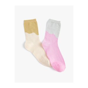 Koton Set of 2 Color Block Socks