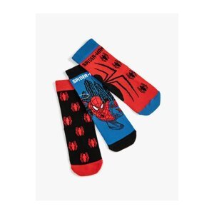 Koton 3-Piece Spider-Man Socks Set Licensed