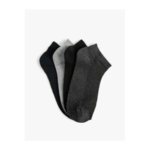 Koton Basic Set of 4 Booties and Socks