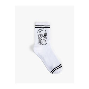 Koton Snoopy Socks Licensed Embroidered